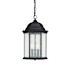 Capital Lighting Main Street 3 Light 10" Wide Outdoor Taper Candle Mini Pendant Black