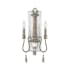 Capital Lighting Zoe 2 Light 20" Tall Wall Sconce French Antique