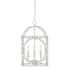 Capital Lighting Brea 3 Light 12" Wide Lantern Chandelier Sand Dollar