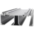 Cavity Sliders 6 Foot Heavy Duty Aluminum Top Wall Mount Double Sliding Door Track for 1-3/4" Doors N/A