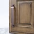 Century-20159B-Raw Authentic Pull in Aged Matte Red Copper on Cabinet Door