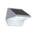 Classy Caps 2-1/2" Wide LED Solar Deck and Wall Light White