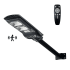 Classy Caps Motion Sensing LED Solar Security Street / Post Flood Light Black