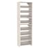 ClosetMaid SuiteSymphony 25" Wide Closet System Shoe Rack Organizer with 8 Shelves White Timber