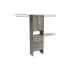 ClosetMaid SuiteSymphony 25"W Closet Organizer Tower with 3 Hanging Rods for 7 to 10ft Wide Closets Graphite Grey