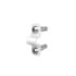 ClosetMaid ProPack Pack of (200) - Metal Shelf Cable Clips White