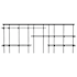 ClosetMaid MaxLoad ShelfTrack Adjustable 4 to 12 Foot Wide Garage Storage Organization System with 4 Shelves Black