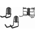 ClosetMaid MaxLoad Kit of (3) Wall Mount Garage Storage Lawn Equipment Hook Kit Black