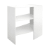 ClosetMaid SuiteSymphony 31-3/4 Inch Wide Closet System Corner Storage Unit Pure White