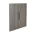 ClosetMaid SuiteSymphony Pair of 30" Tall Modern Doors For SuiteSymphony Closet Organizers Graphite Gray