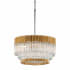 Corbett Lighting Charisma 10 Light 36" Wide Chandelier with Crystal Shade Gold Leaf