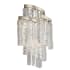 Corbett Lighting Mont Blanc 3 Light 10-3/4" Wide Wall Sconce Modern Silver Leaf