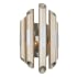 Antique Silver Leaf / Polished Stainless