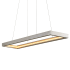 Corbett Lighting Jasmine 60" Wide LED Suspension Linear Chandelier Silver Leaf