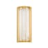 Corbett Lighting Leda 14" Tall Wall Sconce Vintage Brass