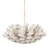 Corbett Lighting Aimi 9 Light 32" Wide Abstract Chandelier Vintage Gold Leaf