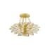 Corbett Lighting Vittoria 4 Light 18" Wide Semi-flush Ceiling Fixture Gold Leaf