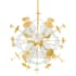 Corbett Lighting Gleason 9 Light 29" Wide Sputnik Chandelier Vintage Gold Leaf