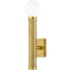 Corbett Lighting Pienza 20" Tall Wall Sconce Vintage Brass