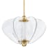 Corbett Lighting Freya 20" Wide Pendant Vintage Brass
