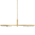 Corbett Lighting Annecy 50" Wide Linear Chandelier Vintage Brass