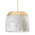 Corbett Lighting Coralie 4 Light 21" Wide Ring Chandelier Vintage Gold Leaf