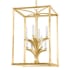 Corbett Lighting Bergamo 8 Light 21" Wide Pendant Vintage Gold Leaf