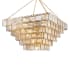 Corbett Lighting Regal 29 Light 48" Wide Waterfall Chandelier Vintage Gold Leaf