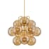Corbett Lighting Cronus 12 Light 34" Wide Chandelier Vintage Polished Brass