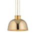 Corbett Lighting Perseus 20" Wide Pendant Vintage Brass