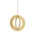 Corbett Lighting Samos 21" Wide LED Pendant Vintage Brass
