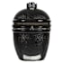 Coyote 22 Inch Wide Charcoal Built-In Smoker with Heat-Resistant Ceramic Construction Black