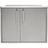Coyote 31 Inch Dry Pantry with Beveled Trim Stainless Steel