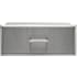 Coyote 36 Inch Single Storage Drawer with Beveled Trim Stainless Steel