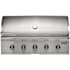 Coyote CL Series 100,000 BTU 42 Inch Wide Natural Gas Built-In Grill with Knob Controls and Heat Dividers Stainless Steel