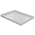 CRAFT + MAIN 48" x 34" Rectangular Shower Base with Single Threshold and Center Drain White