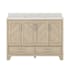 CRAFT + MAIN Ashlow 48" Free Standing Single Basin Vanity Set with Engineered Stone Vanity Top Natural Oak