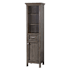 CRAFT + MAIN Brantley 70" Wood Free Standing Bathroom Linen Tower Distressed Grey