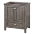 CRAFT + MAIN Brantley 30" Single Free Standing Wood Vanity Cabinet Only - Less Vanity Top Distressed Grey
