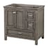 CRAFT + MAIN Brantley 36" Single Free Standing Wood Vanity Cabinet Only - Less Vanity Top Distressed Grey