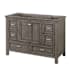CRAFT + MAIN Brantley 48" Single Free Standing Wood Vanity Cabinet Only - Less Vanity Top Distressed Grey