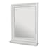 CRAFT + MAIN Cherie 23-1/8" W x 30" H Transitional Rectangular Wood Framed Bathroom Wall Mirror White