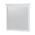 CRAFT + MAIN Hollis 32" W x 32" H Traditional Rectangular Framed Bathroom Wall Mirror White