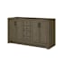 CRAFT + MAIN Lanagan 60" Double Free Standing Vanity Cabinet Only - Less Vanity Top Shaded Timber