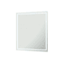 CRAFT + MAIN 30" W x 35-3/4" H Modern Rectangular AluminumBathroom Wall Mirror with LED Lighting Mirrored