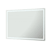 CRAFT + MAIN 47-1/2" W x 35-3/4" H Modern Rectangular AluminumBathroom Wall Mirror with LED Lighting Mirrored