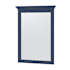 CRAFT + MAIN Lawson 24" W x 32" H Traditional Rectangular Framed Bathroom Wall Mirror Aegean Blue