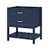 CRAFT + MAIN Lawson 30" Single Free Standing Vanity Cabinet Only – Less Vanity Top Aegean Blue