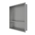 CRAFT + MAIN 22-11/16" H x 20-11/16" W Stainless Steel Shower Wall Niche with Shelf Brushed Stainless