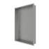 CRAFT + MAIN 31-11/16" H x 22-11/16" W Stainless Steel Recessed Shower Wall Niche Brushed Stainless